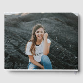 D'or Rustique En Amour Mémoire Funéraire Livre D'Invité (Verso)