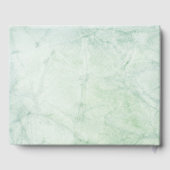 D'or Sage Green Elegant Wedding Livre d'Invité (Verso)