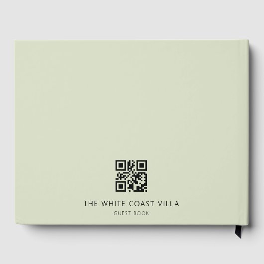 D'or Sage Vacation Location QR Code Commentaires Livre  (Verso)