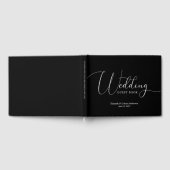 D'or Script mariage Livre d'invité traditionnel (Complet)