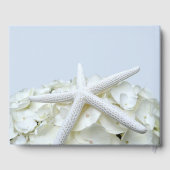 D'or Starfish in Hydrangea Light Blue Mariage livre d'h (Verso)