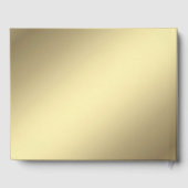 D'or Thème de tennis Custom Gold Livre d'invité (Verso)