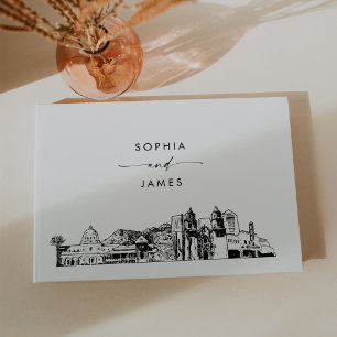 D'or Tucson Skyline Mariage livre d'hôtes