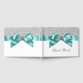 D'or Turquoise Blue Silver Anniversaire Mariage Livre d (Complet)