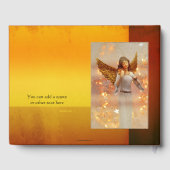 D'or Vos Photos Noël Mariage Livre d'invité (Verso)