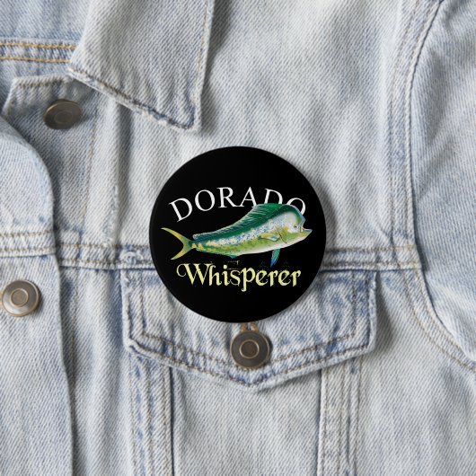 Dorado Whisperer Dark Ronde Button 7,6 Cm (In situ)