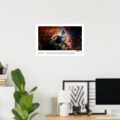 Doradus (Tarantula Nebula, NGC 2070) Poster (Thuiskantoor)