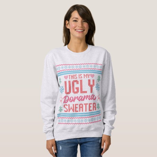 Dorama Ugly Christmas Sweat Style Knit (Devant entier)