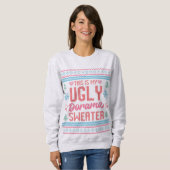 Dorama Ugly Christmas Sweater Knit Style (Voorkant volledig)