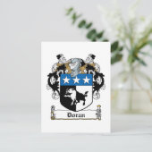 Doran Family Crest Briefkaart (Staand voorkant)