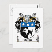 Doran Family Crest Briefkaart (Voorkant / Achterkant)