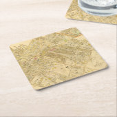 Dorchester, Massachusetts 2 Vierkante Kartonnen Onderzetter (Schuin)