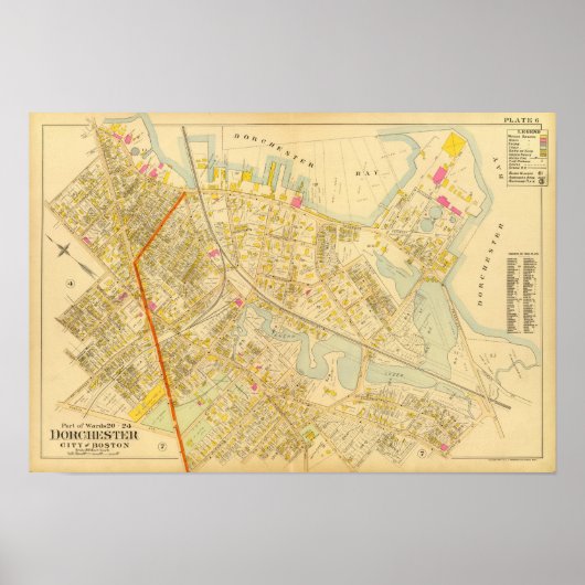 Dorchester, Massachusetts 3 Poster (Voorkant)