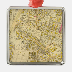 Dorchester, Massachusetts 7 Metalen Ornament