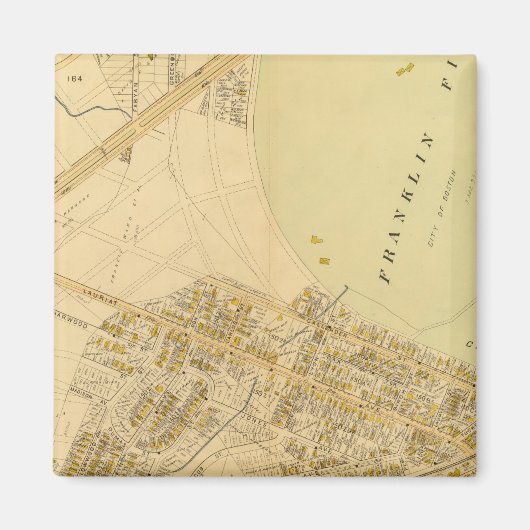 Dorchester, Massachusetts Magneet (Voorkant)