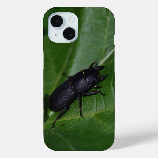 Dorcus parallelipedus, de kleine kever Case-Mate iPhone case (Achterkant)