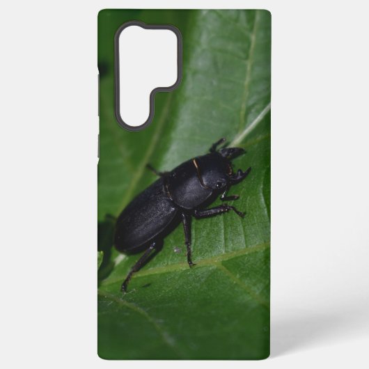 Dorcus parallelipedus, de kleine kever samsung galaxy hoesje (Achterkant)
