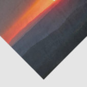 Dordogne Sunrise Tissuepapier (Detail)