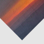 Dordogne Sunrise Tissuepapier (Detail)