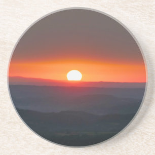 Dordogne Zonsopgang Zandsteen Onderzetter