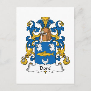 Dore Family Crest Briefkaart