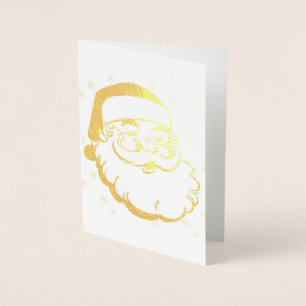 Dorée BIGHEAD PÈRE NOËL - Joyeuse carte de Noël