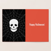 Dorée Bonne carte à huile Halloween (Intérieur)