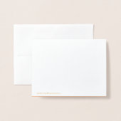 Dorée Carte à huile Halloween (Derrière avec enveloppe)