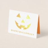 Dorée Carte à huile Halloween (Devant)