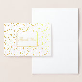 Dorée Carte à huile Merci (Affichage)