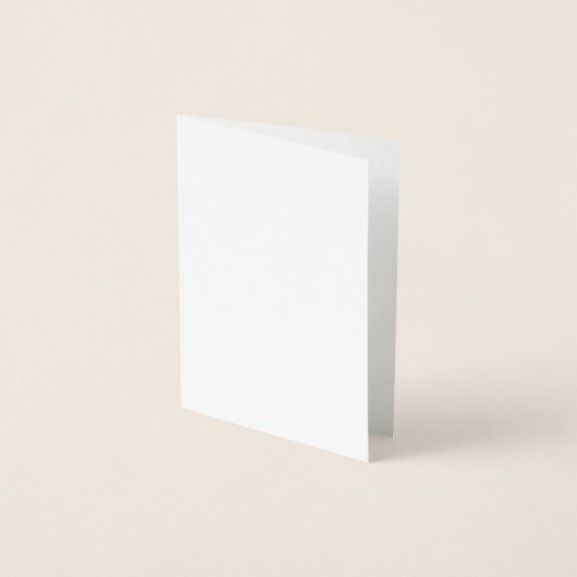 Dorée Carte à relief métallisé (Devant)
