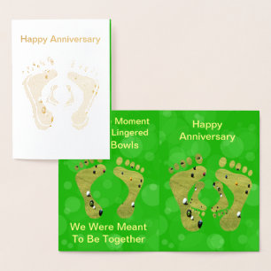 Dorée Carte anniversaire drôle en aluminium pour jeu de