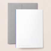 Dorée Carte d'anniversaire "Dieu est roi" (Derrière avec enveloppe)