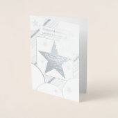 Dorée Carte de félicitations pour les examens passés Sil (Devant)