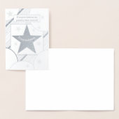 Dorée Carte de félicitations pour les examens passés Sil (Affichage)