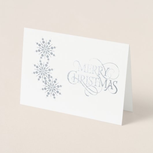 Dorée Carte de Noël (Devant)