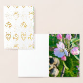 Dorée Carte de Noël de l'ornement Cape Cod (Affichage)