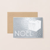 Dorée Carte de Noël Kado personnalisable Photo (Devant avec enveloppe)