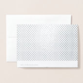 Dorée Carte de Noël Silver Partridge Joy (Derrière avec enveloppe)