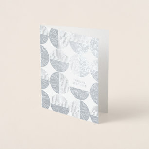 Dorée Carte de papier à lettres Motif Foil Labyrinth Cir