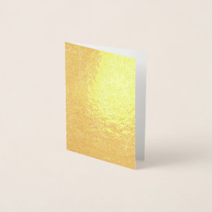 Dorée Carte de Pâques en aluminium avec image antique Jo