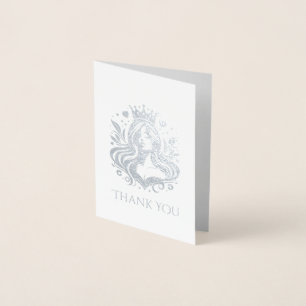 Dorée Carte de remerciements de la reine Pageant