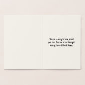 Dorée Carte de Sympathie de base Gold Foil (Intérieur)