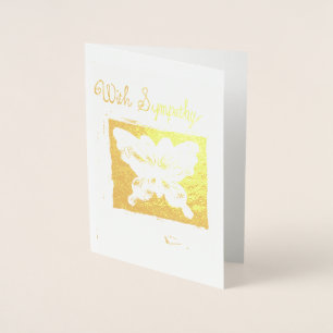 Dorée Carte de voeux sympathique, par Cahir