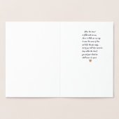 Dorée Carte de voeux sympathique, par Cahir (Intérieur)