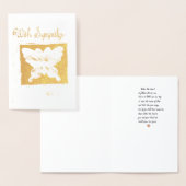 Dorée Carte de voeux sympathique, par Cahir (Affichage)