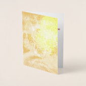 Dorée Carte d'huile standard "Christmas Sun Catcher" (Devant)