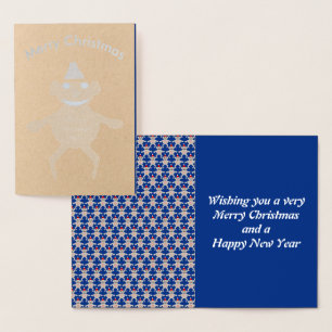 Dorée Carte d'oreille Koala de Noël australienne
