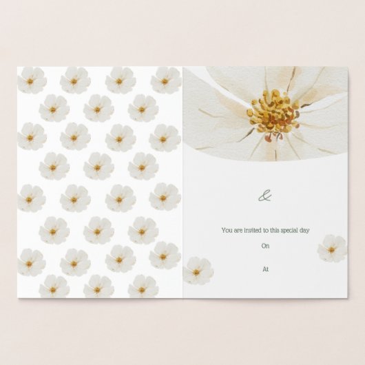 Dorée Carte Foil (Intérieur)