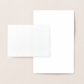 Dorée Carte Foil (Affichage)